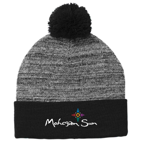Heather Pom Pom Beanie